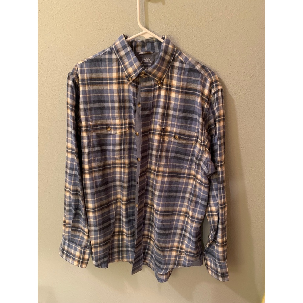 Blue Men’s Flannel